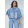 SisterS Point denim spijkerjas medium blue denim