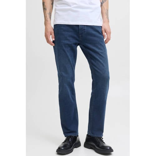 JACK & JONES JEANS INTELLIGENCE JJICLARK regular fit jeans donkerblauw afbeelding