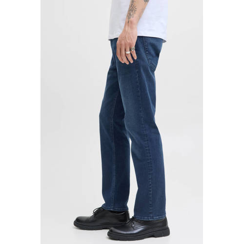 JACK & JONES JEANS INTELLIGENCE JJICLARK regular fit jeans donkerblauw afbeelding