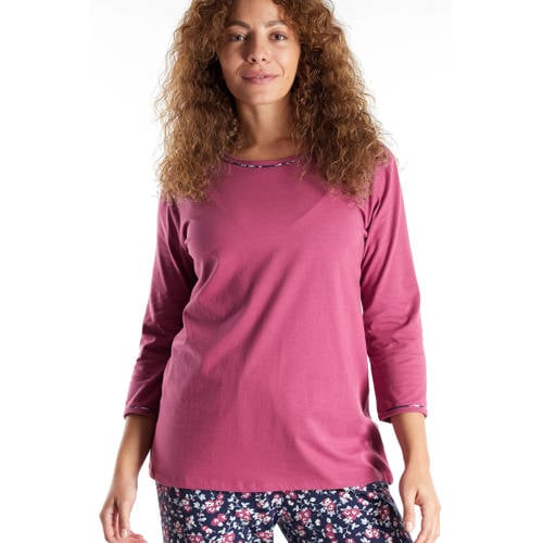 Götzburg pyjama Carolina fuchsia/donkerblauw afbeelding