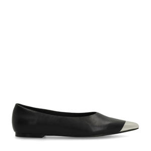 loafers zwart/zilver