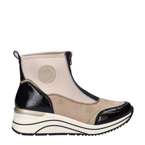 Remonte Remote sneakers beige/zwart afbeelding