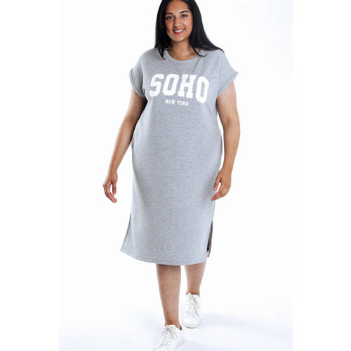 Paprika sweatjurk grijs afbeelding