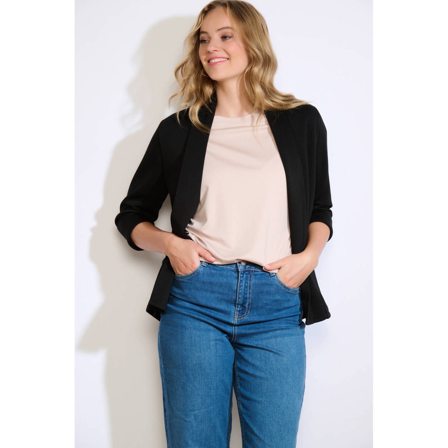 LOLALIZA sweatvest zwart