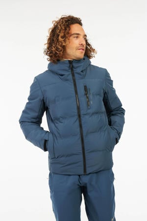 gewatteerde ski-jas PRTSuperior donkerblauw