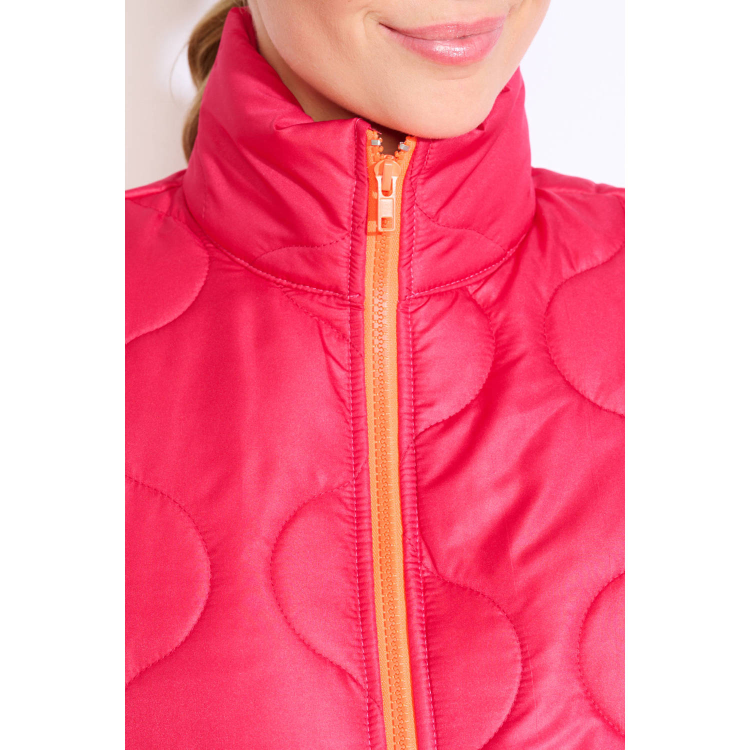 LOLALIZA gilet fuchsia