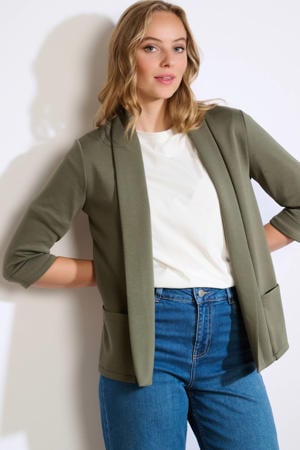 sweatvest kaki