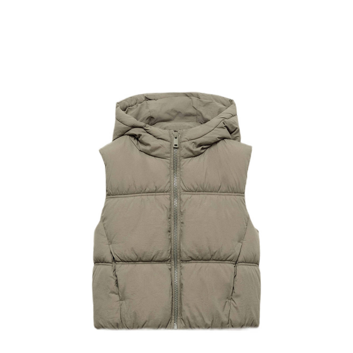 Mango Kids bodywarmer lichtbruin