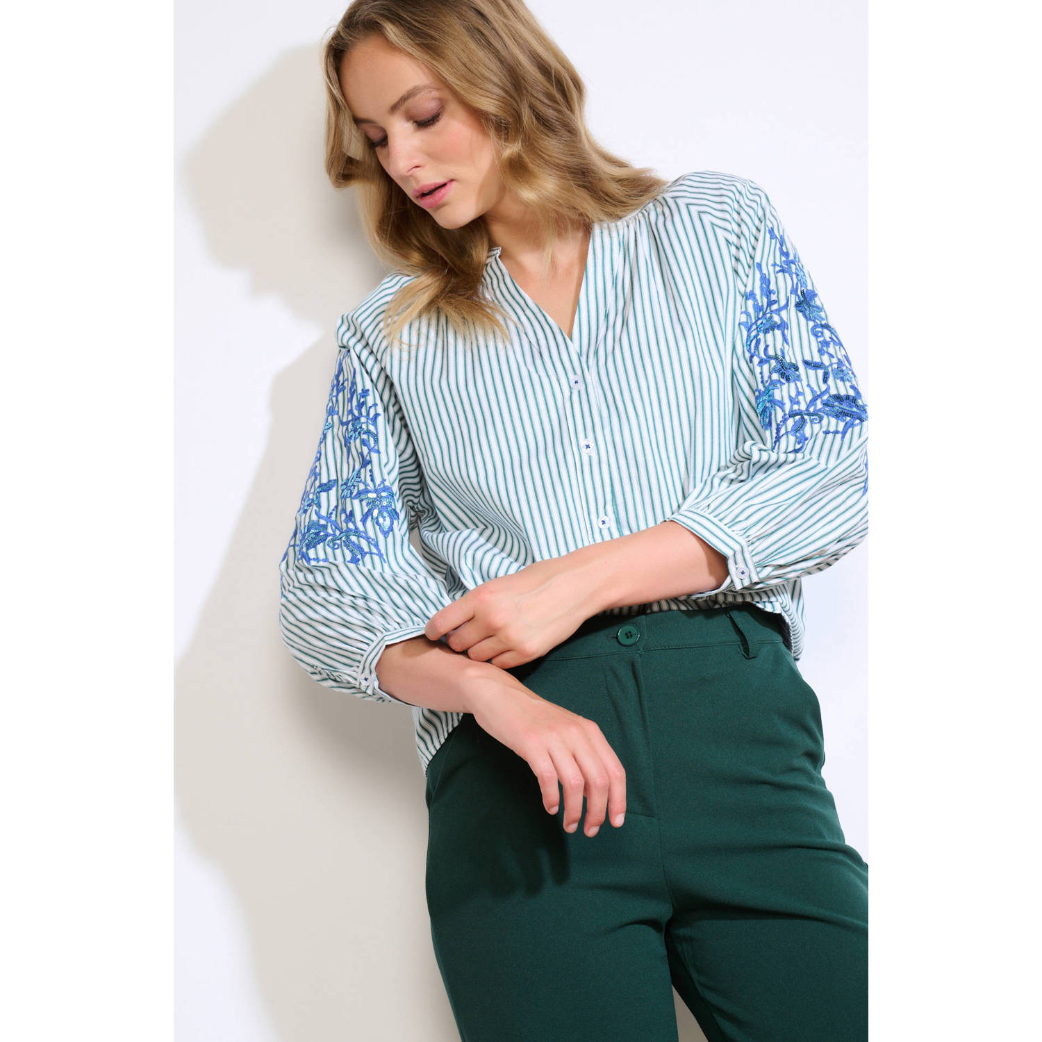 LOLALIZA blouse groen