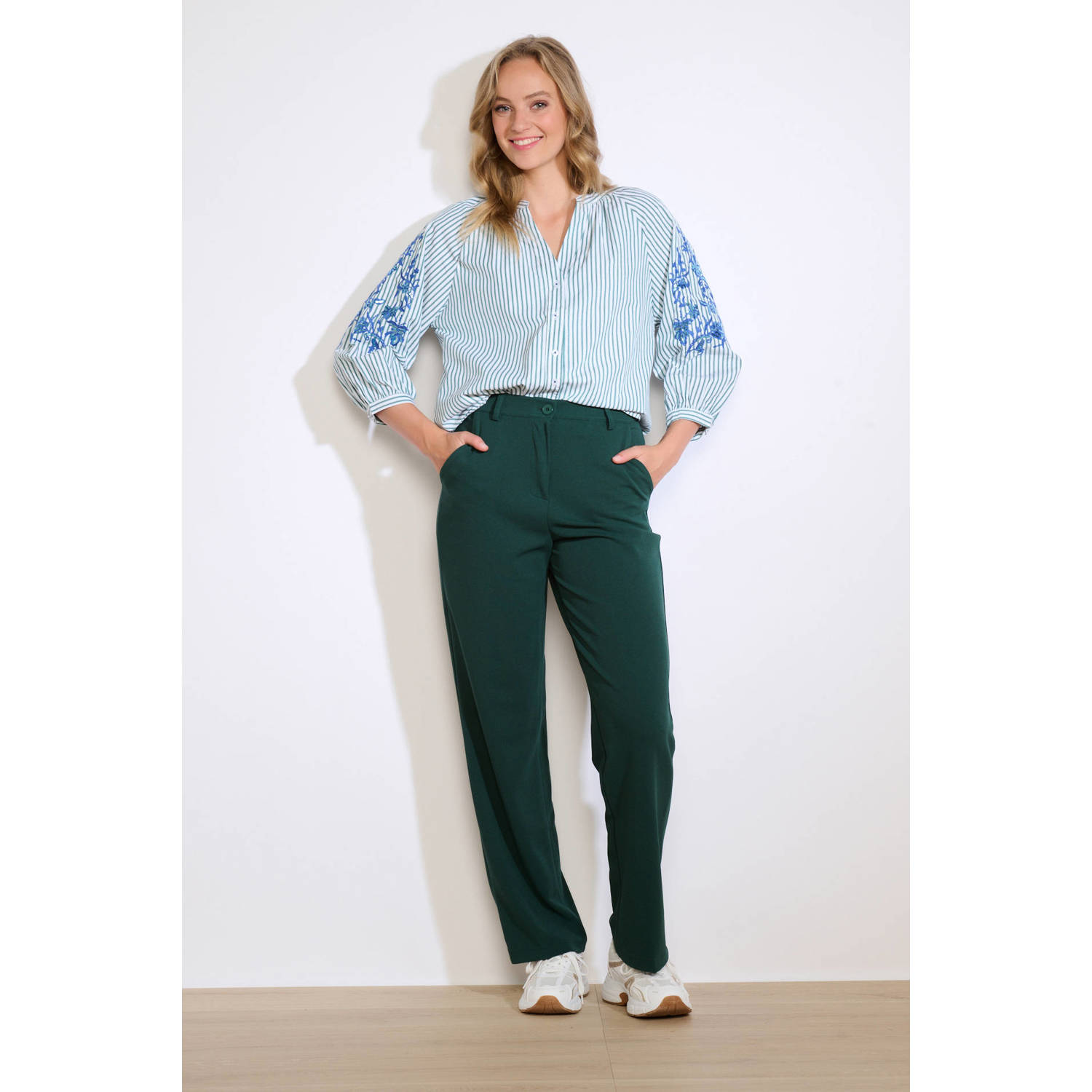 LOLALIZA blouse groen