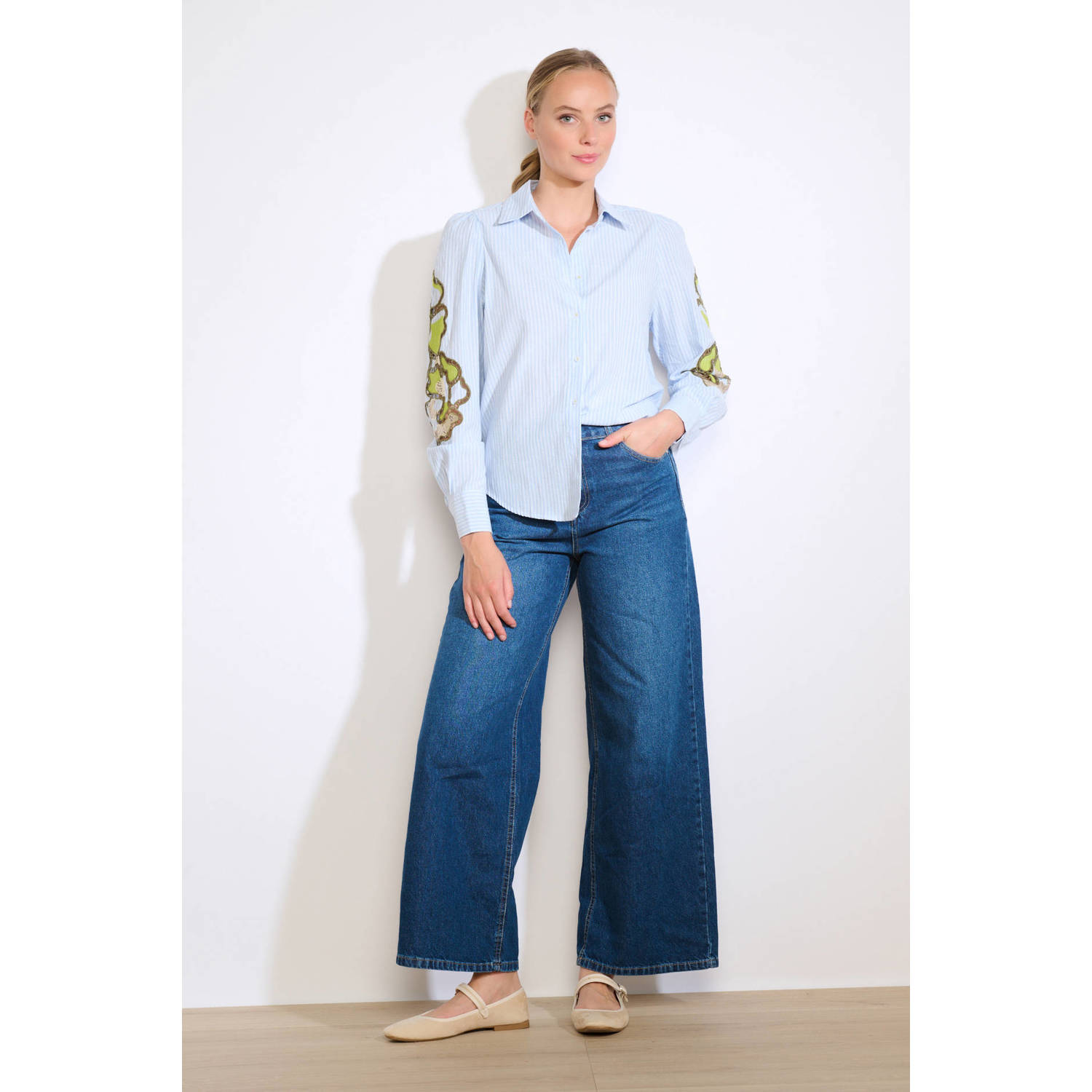 LOLALIZA blouse blauw