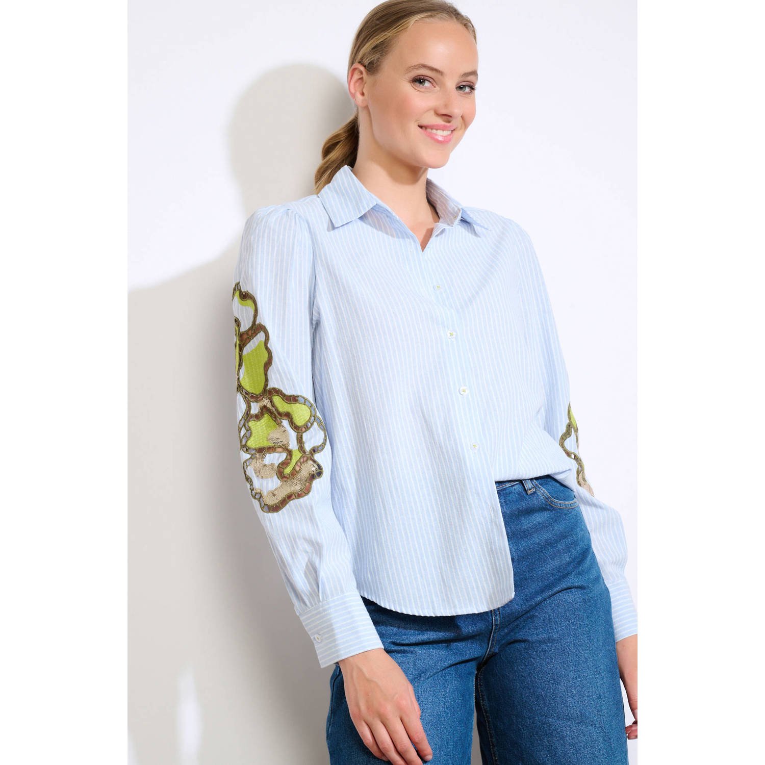 LOLALIZA blouse blauw