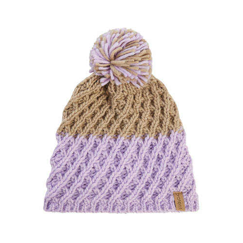 Protest muts lila/beige afbeelding