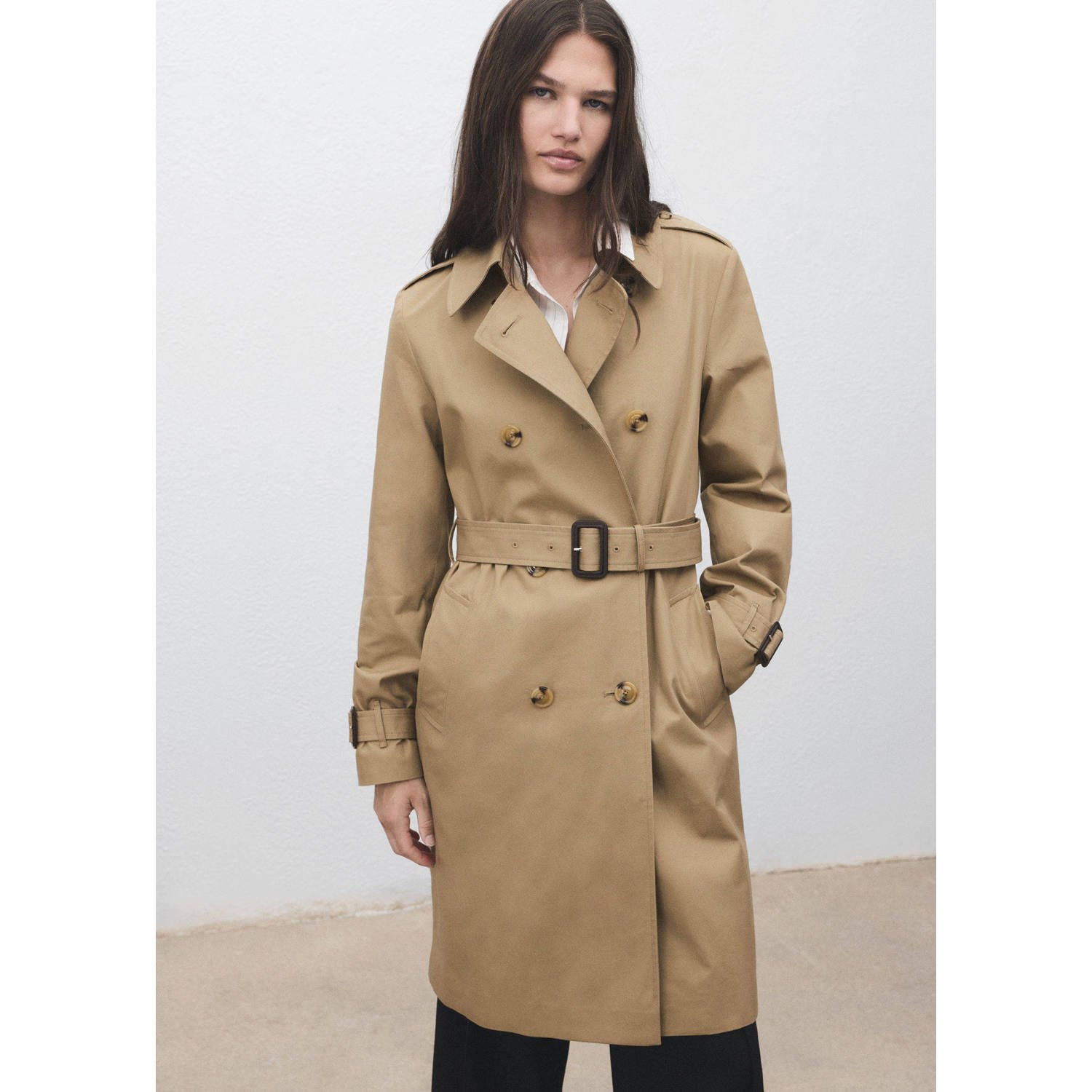 Mango trenchcoat beige