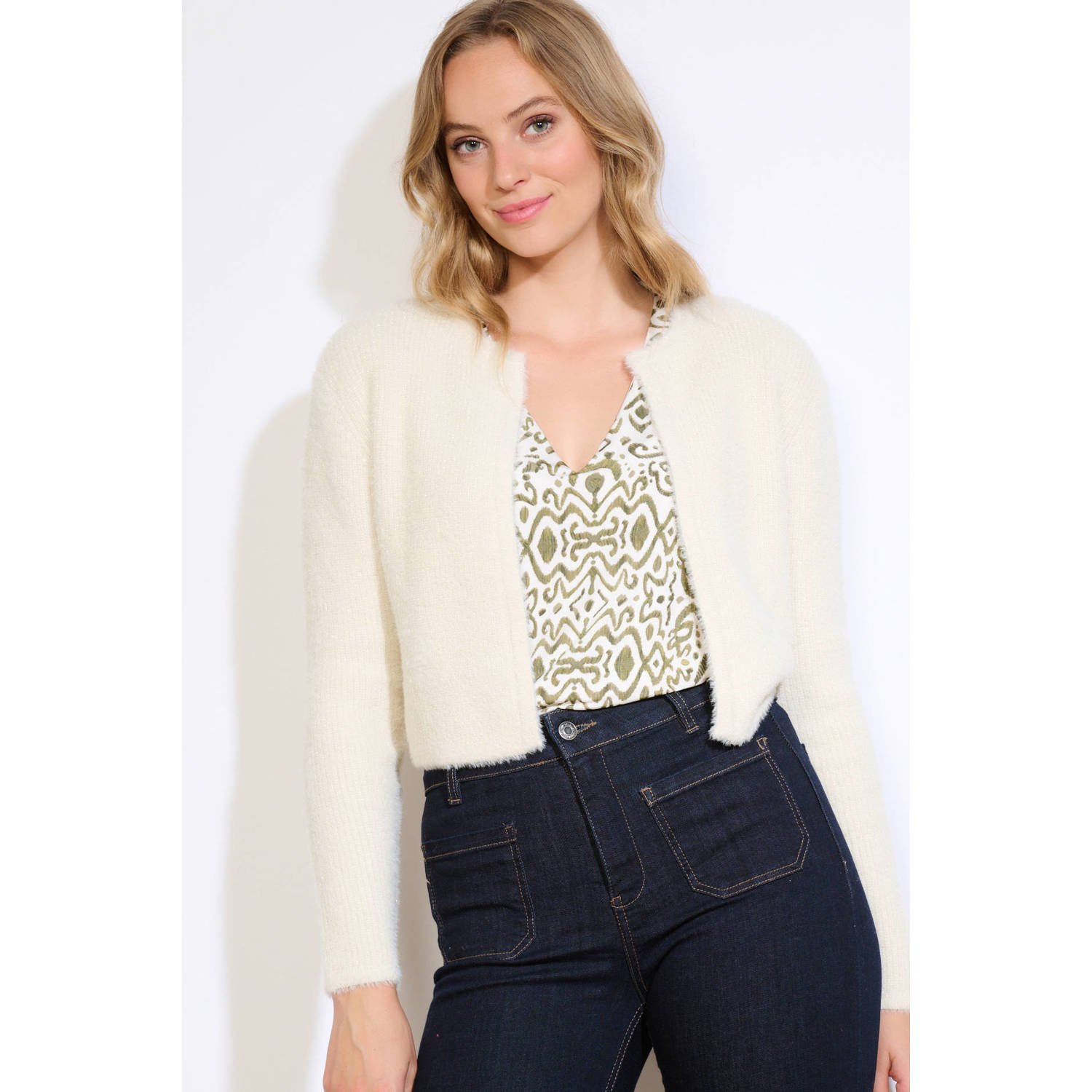 LOLALIZA vest ecru