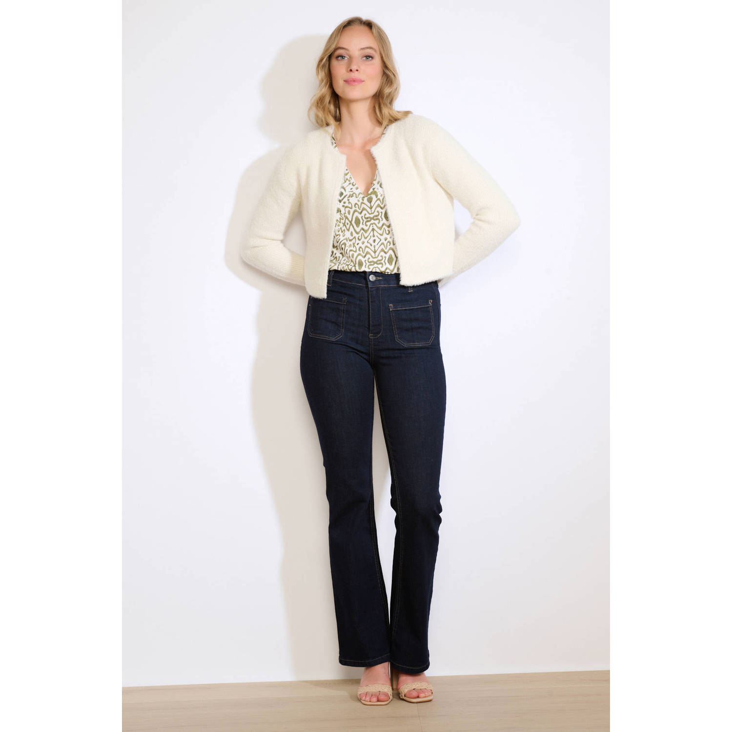 LOLALIZA vest ecru