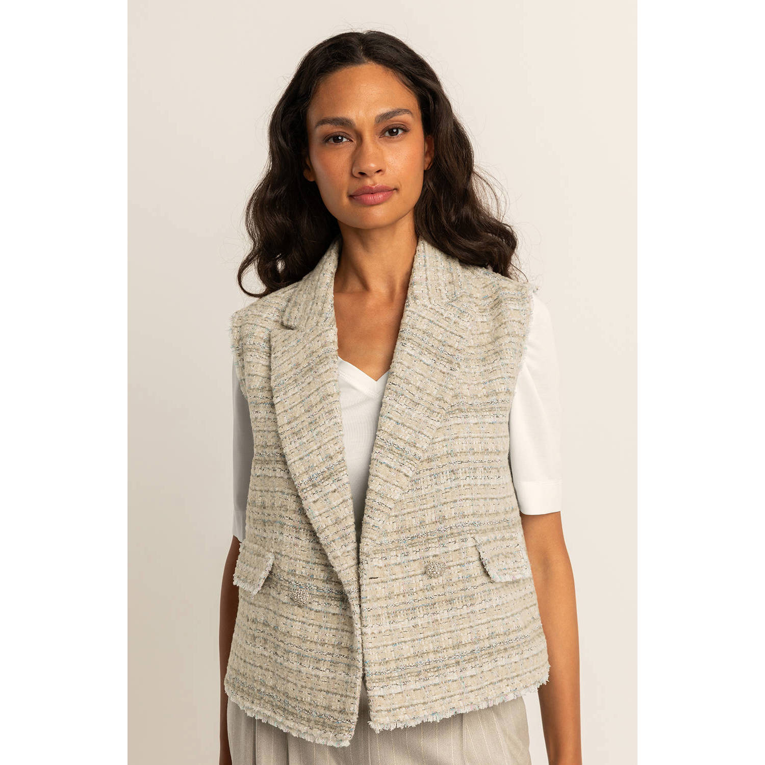 Expresso gilet beige