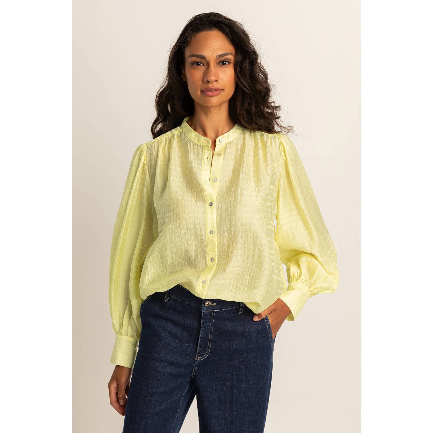 Expresso blouse geel