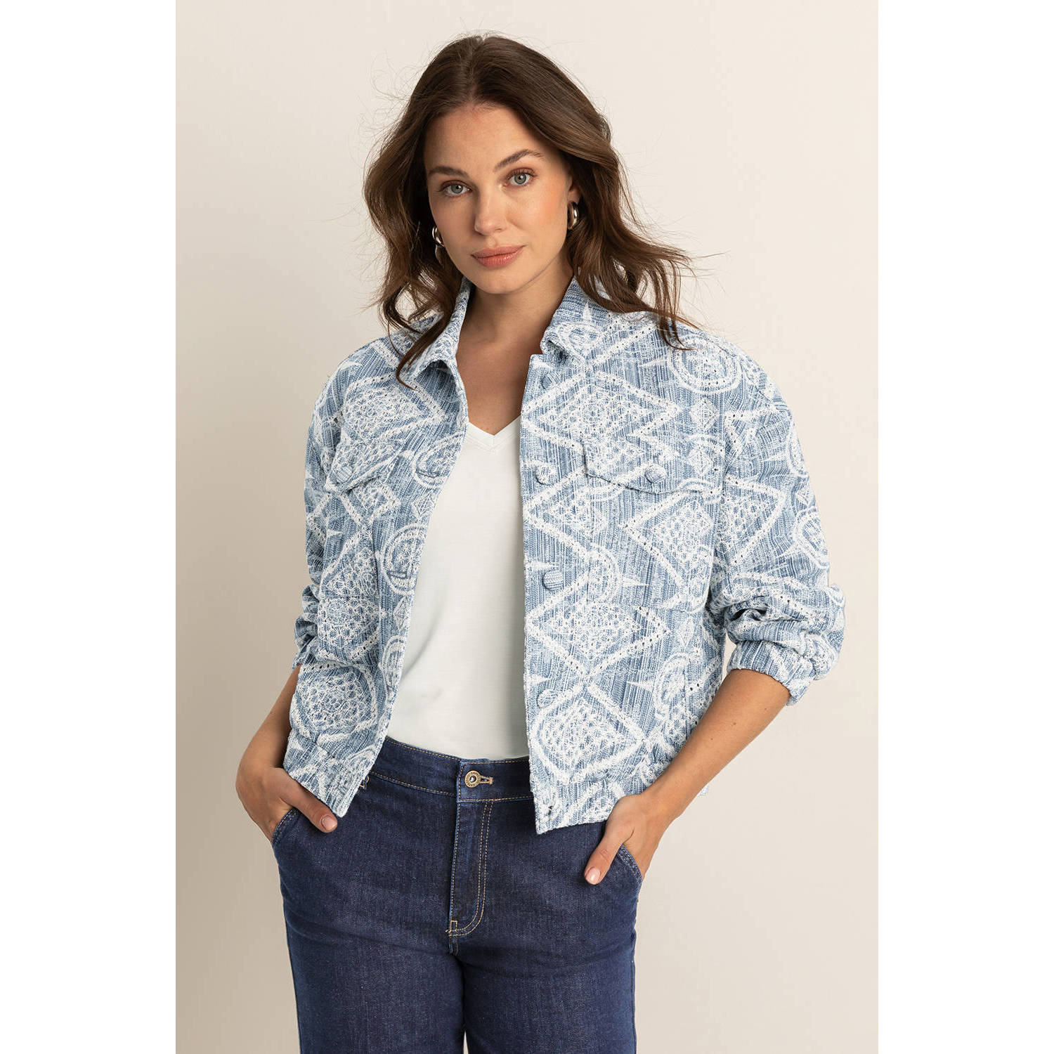 Expresso jasje light blue denim