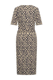 thumbnail: Expresso travelstof midi jurk beige