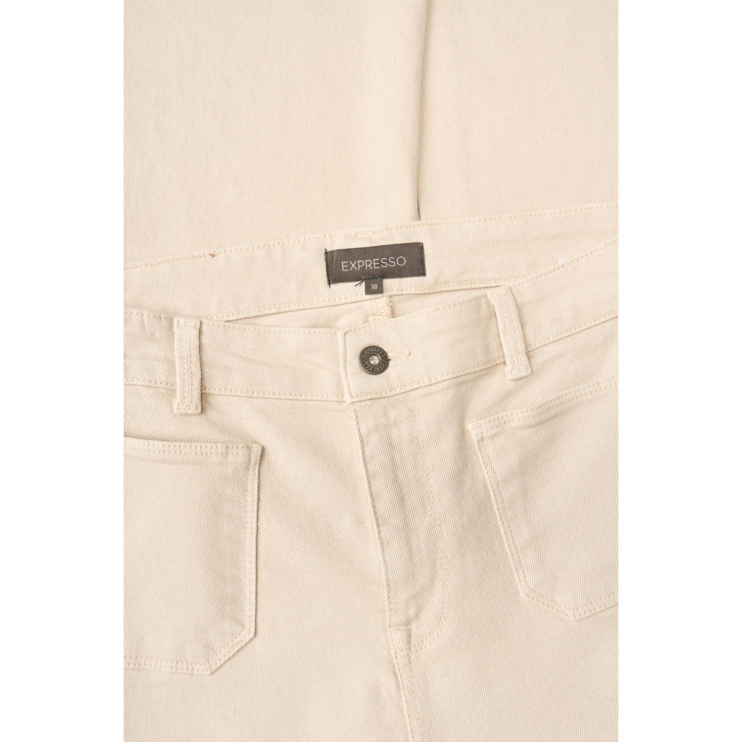 Expresso flared jeans ecru