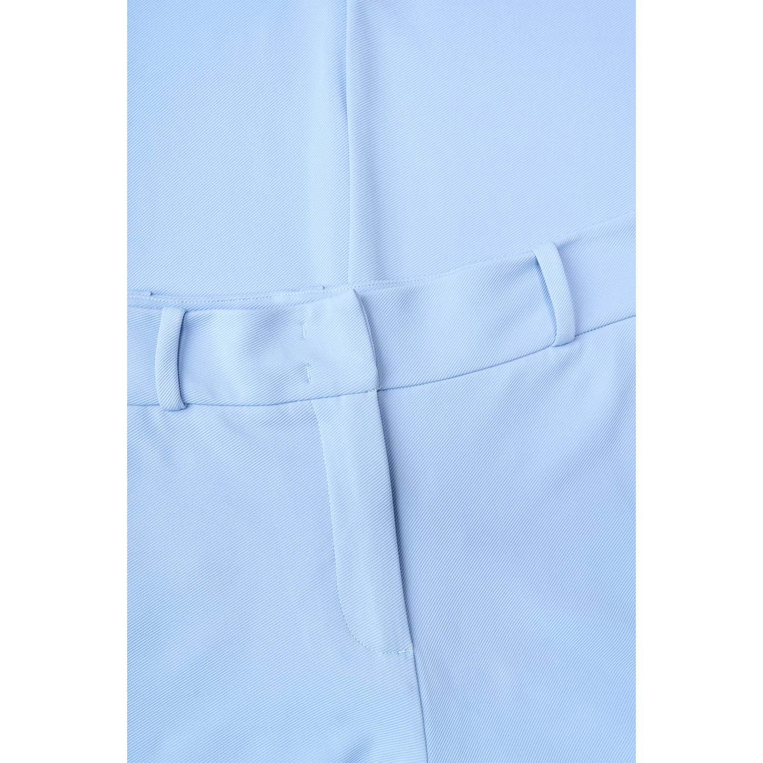 Expresso straight high waist broek blauw