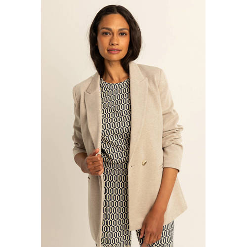 Expresso getailleerde blazer beige afbeelding