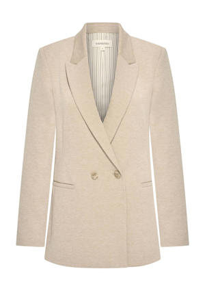 getailleerde blazer beige
