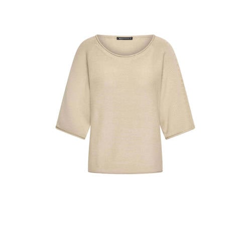 Expresso pullover beige gebreid afbeelding