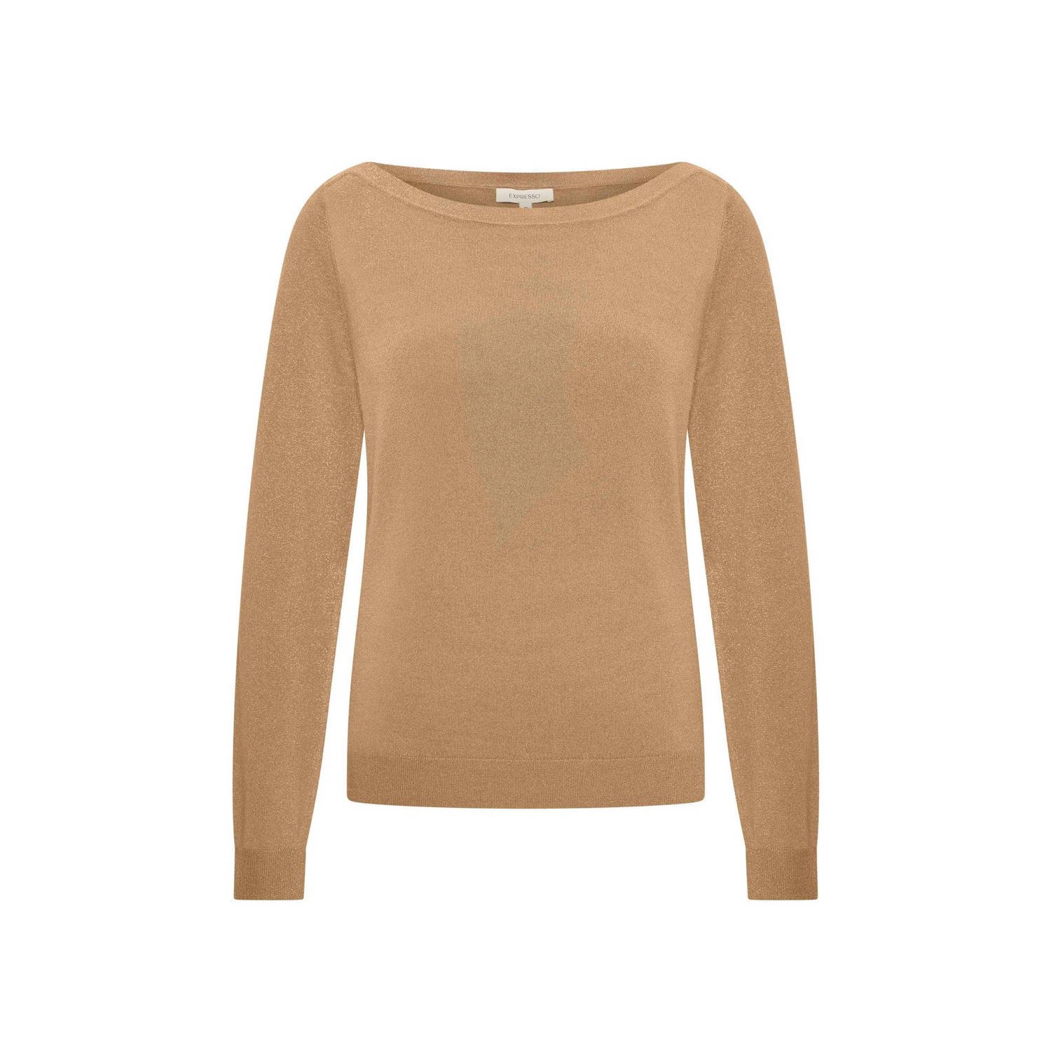 Expresso gebreide trui camel