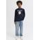 JACK & JONES JUNIOR kerstsweater donkerblauw