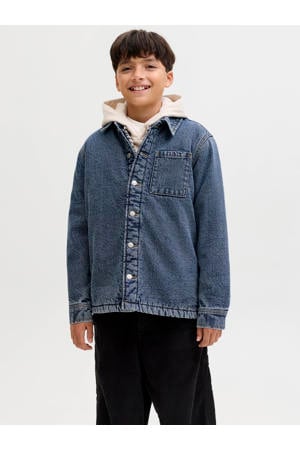 denim overhemd medium blue denim