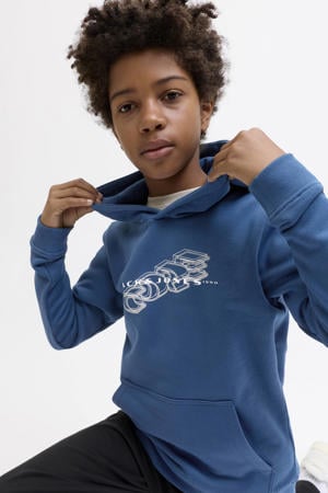 hoodie blauw