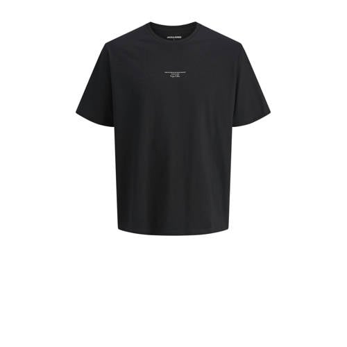 JACK & JONES JUNIOR T-shirt met backprint zwart afbeelding