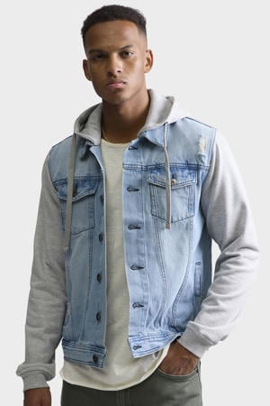 denim spijkerjas blauw