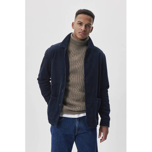 Matinique overshirt donkerblauw afbeelding