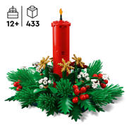 thumbnail: LEGO Icons Kersttafeldecoratie 40743