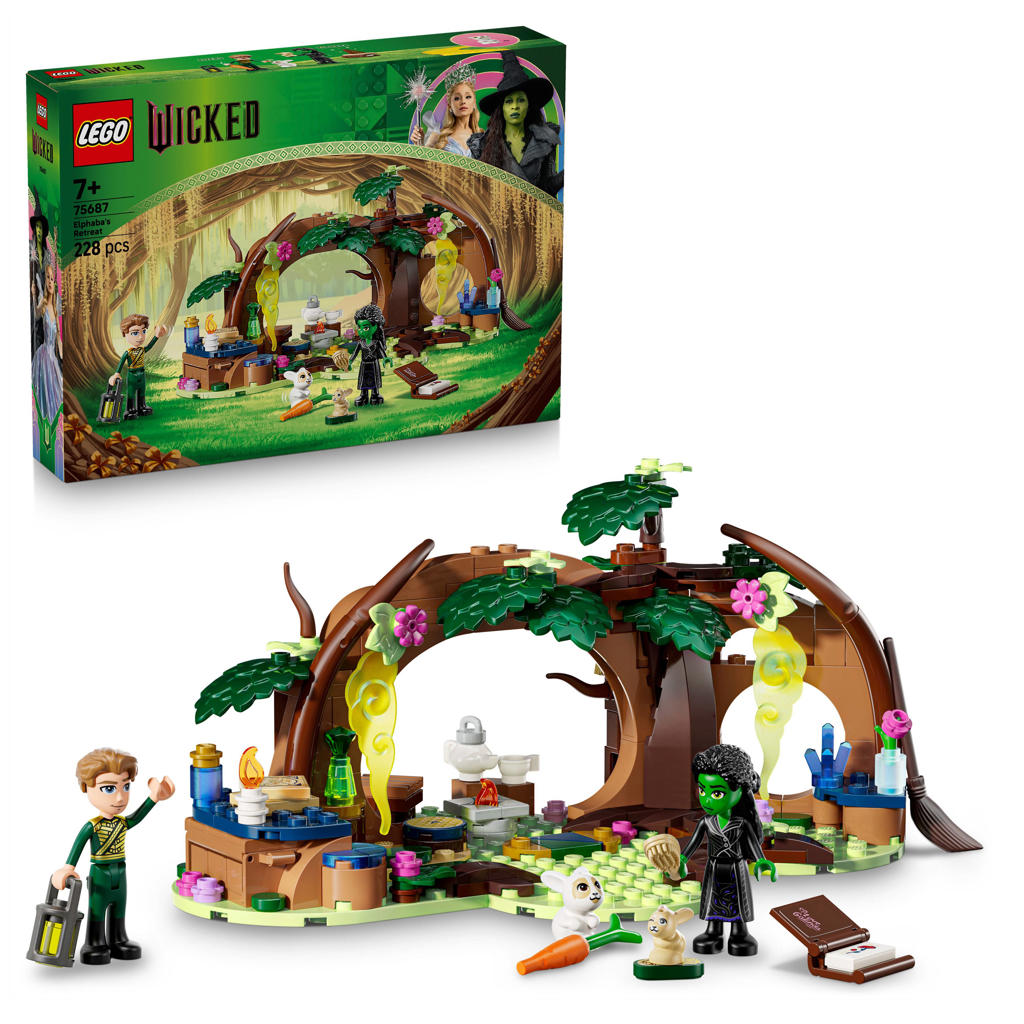 LEGO Wicked Elphaba's schuilhut 75687