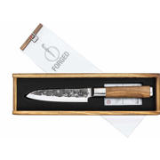 thumbnail: Forged Santokumes Olive 14 cm