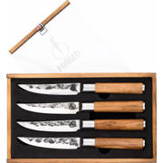 thumbnail: Forged Steakmessen Olive - 4 stuks