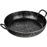 thumbnail: Forged  Koekenpan Carbonstaal met 2 handvatten ø 28 cm - geschikt voor alle warmtebronnen - zonder anti-aanbaklaag
