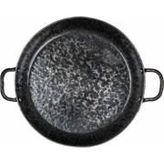 thumbnail: Forged  Koekenpan Carbonstaal met 2 handvatten ø 28 cm - geschikt voor alle warmtebronnen - zonder anti-aanbaklaag