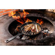 thumbnail: Forged  Koekenpan Carbonstaal ø 28 cm - geschikt voor alle warmtebronnen - zonder anti-aanbaklaag