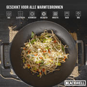 thumbnail: Blackwell  Wokpan / Wadjan Gietijzer ø 36 cm / 6.5 liter - geschikt voor alle warmtebronnen - zonder anti-aanbaklaag