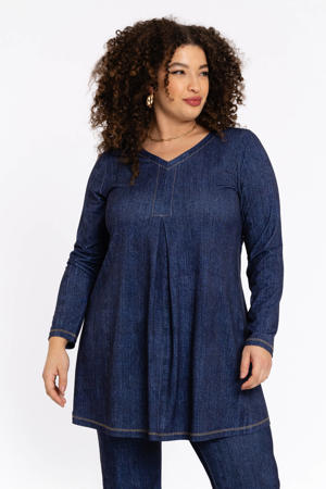 tuniek dark blue denim