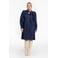 YOEK A-lijn jurk dark blue denim