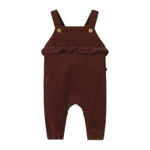 LIL' ATELIER BABY tuinbroek donkerbruin afbeelding