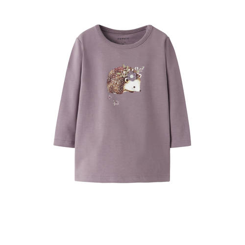 NAME IT BABY longsleeve paars afbeelding