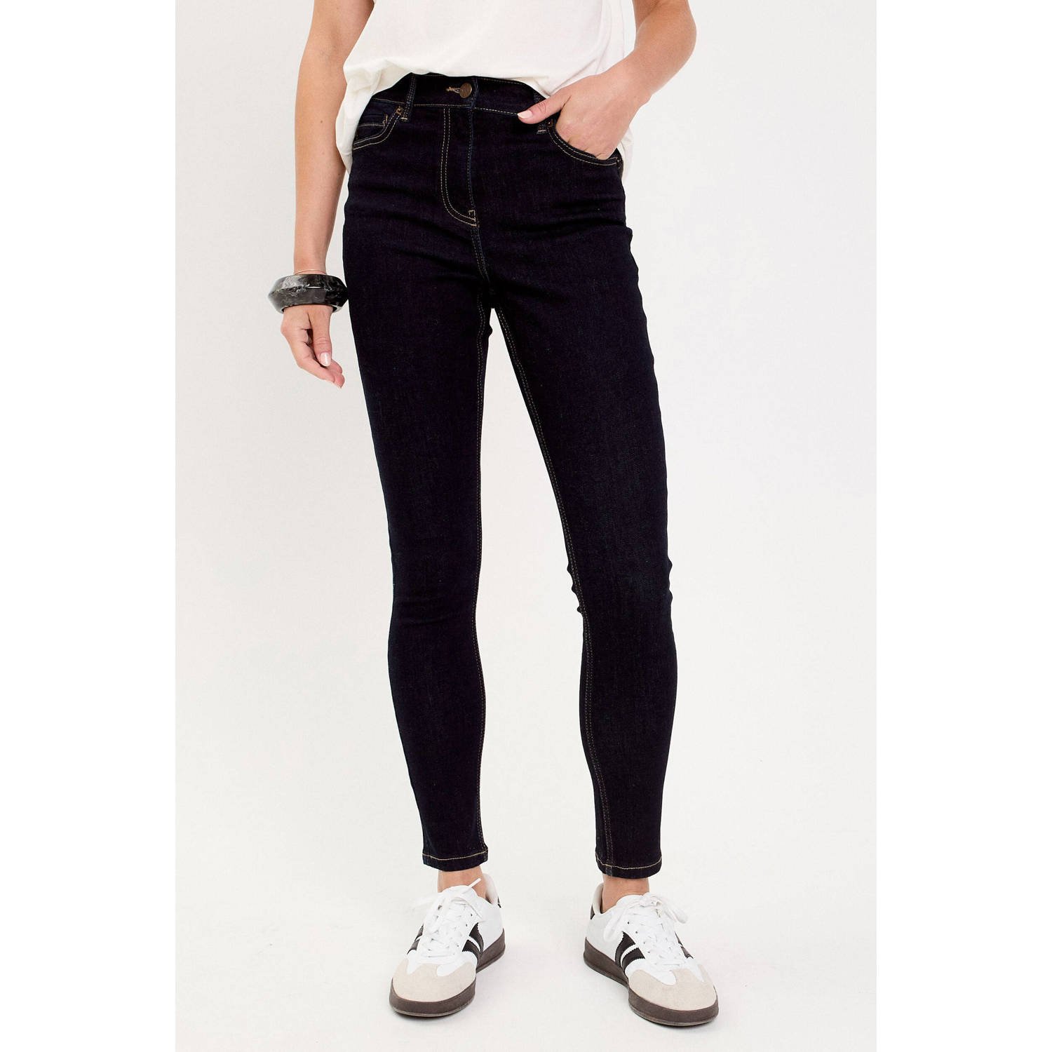 Cache skinny jeans dark blue