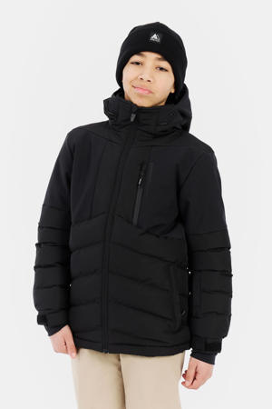 softshell ski-jas PRTBrucer JR zwart